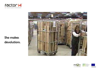 She makesdevolutions.