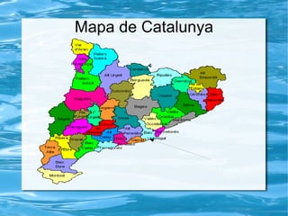 Mapa de Catalunya 