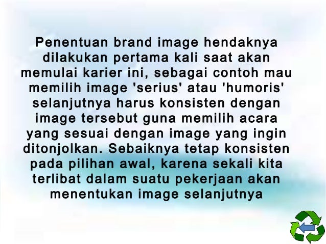 Slide Presentasi tentang Presenting