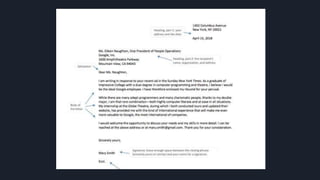 HOW TO WRITE AN OFFICIAL LETTER