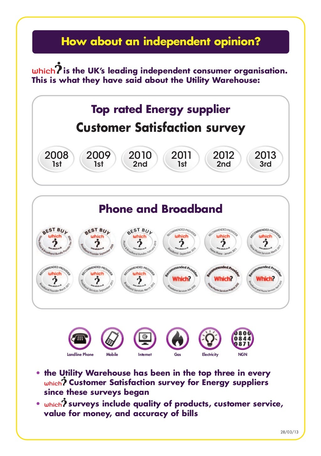 The Utility Warehouse
