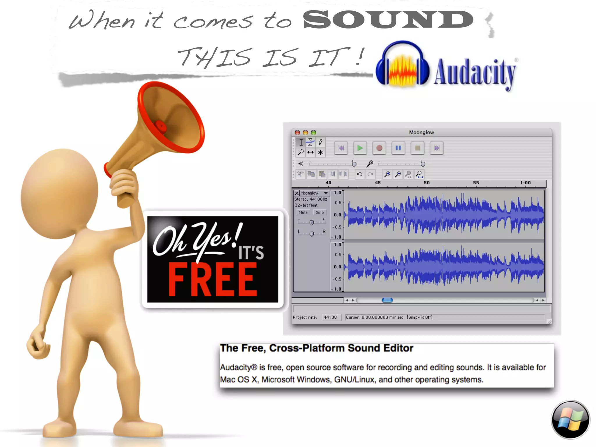 When it comes to SOUND
     THIS IS IT !
 