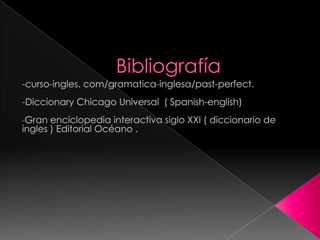 presente y pasado perfecto 