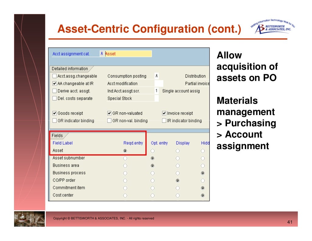 Presenting SAP Fixed Assets Capitalization Best Practices