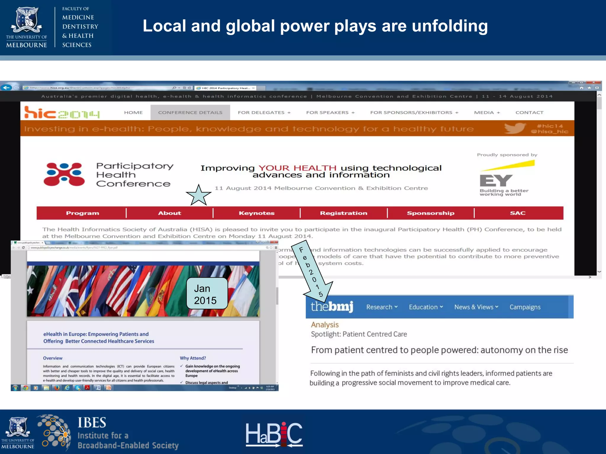 Local and global power plays are unfolding
Jan
2015
 