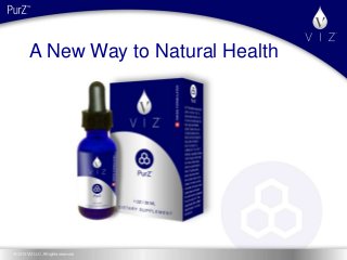 A New Way to Natural Health

 