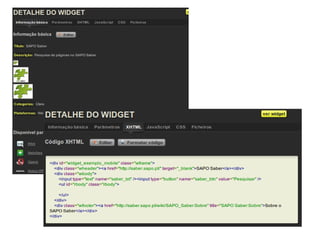 Widget configuration 