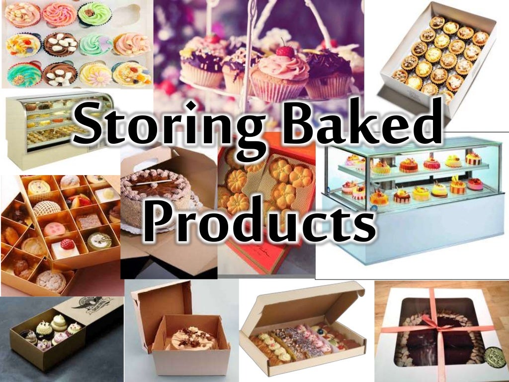 Presenting, Serving, and Storing Baked Products