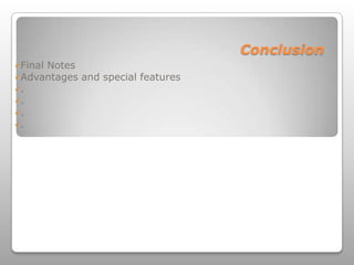 .Purpose and ObjectivesHighlights of the technology