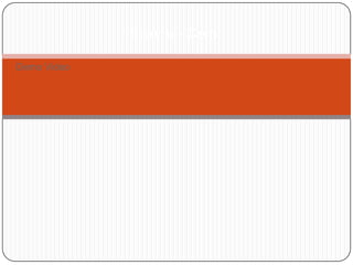 Sample - Demo

Demo Video
 