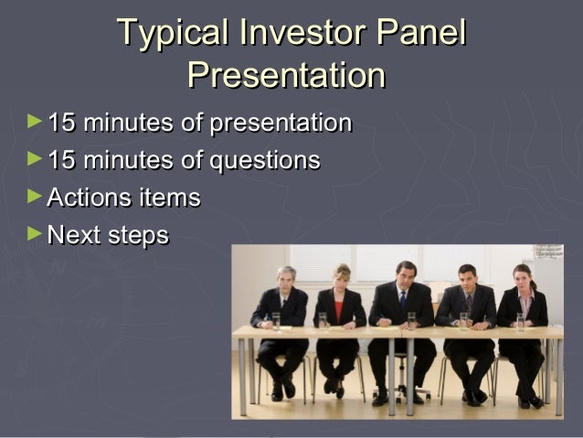 Presenting To An Investment Panel Csuf Startup Incubator