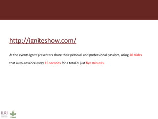  Presenting your message with confidence and impact