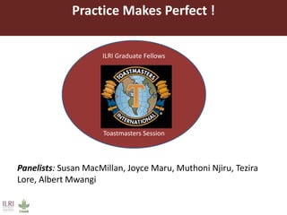  Presenting your message with confidence and impact