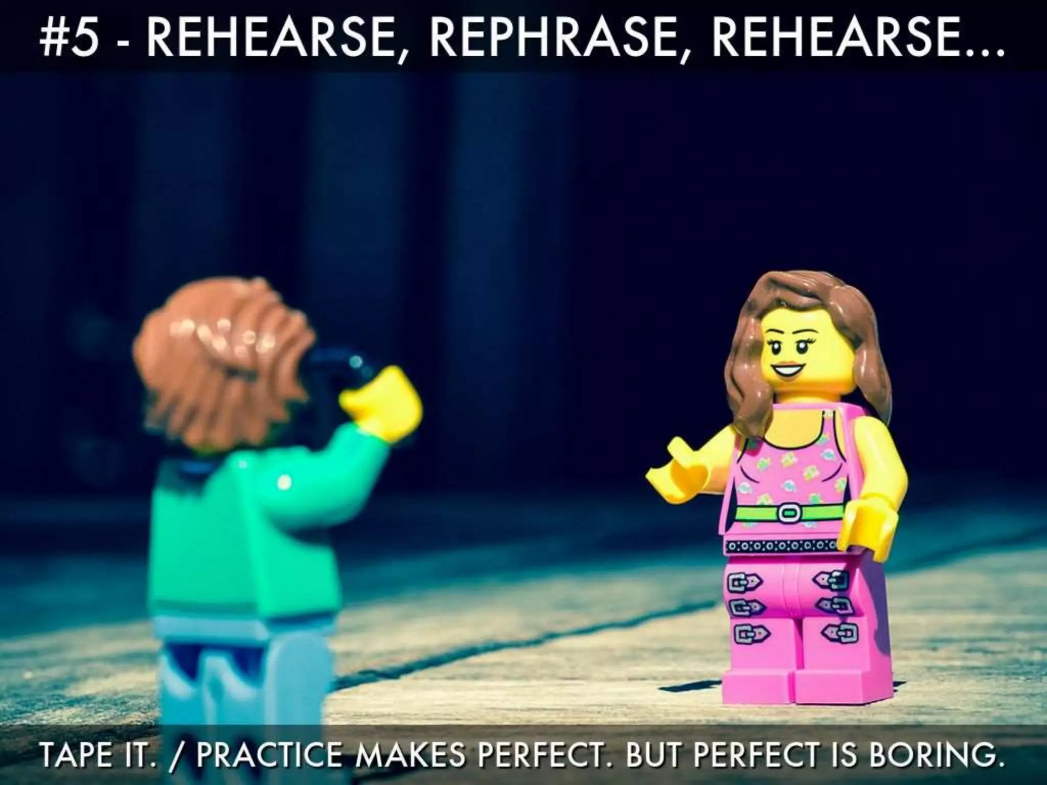 Presenting with Lego - 10 Quick & Simple Tips