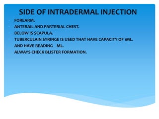 Forearm Id Injection PRESENTION ON INJECTION anchal yadav.pptx
