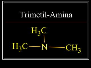 Trimetil-Amina
CH3 N CH3
CH3
 