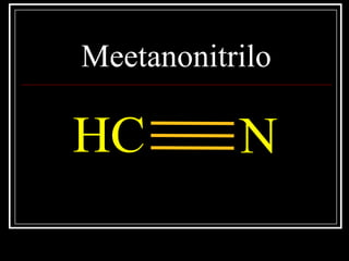 Meetanonitrilo
CH N
 