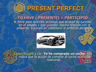 PRESENT PERFECT ,[object Object],[object Object],[object Object]