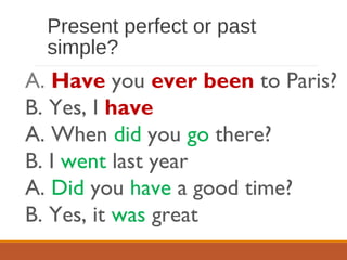 Present perfect 3 | PPT