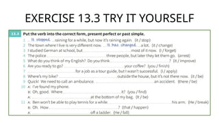 EXERCISE 13.3 TRY IT YOURSELF
 