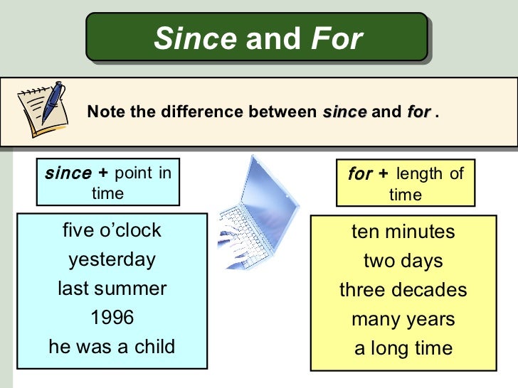 present-perfect-since-for