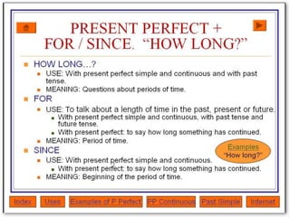 Present Perfect Tense