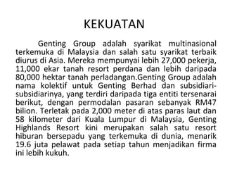 GENTING GROUP | PPT