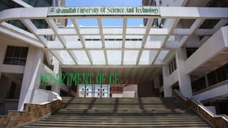 DEPARTMENT OF CE
 