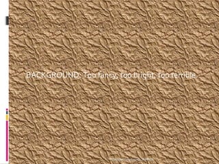 BACKGROUND: Too fancy, too bright, too terrible. Glasgow 2009 Sameh Shehata 