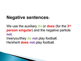 Present simple | PPT