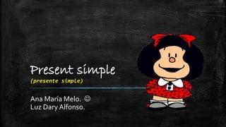 Present simple | PPTX
