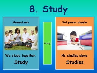 Present simple my daily routine | PPTX