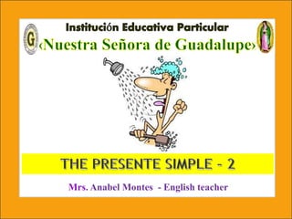 |
Mrs. Anabel Montes - English teacher
 