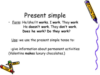 Unit 8B Present simple and continuous | PPT