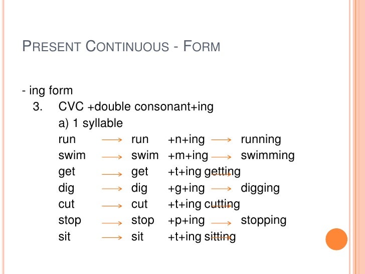 Present simple and present continuous moodle