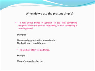 Present simple | PPT