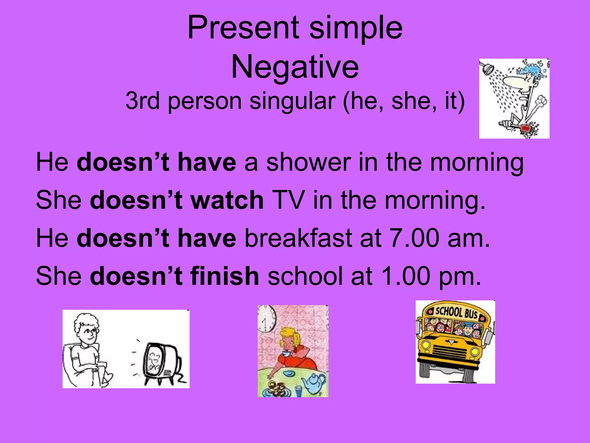 Present simple presentation ppt