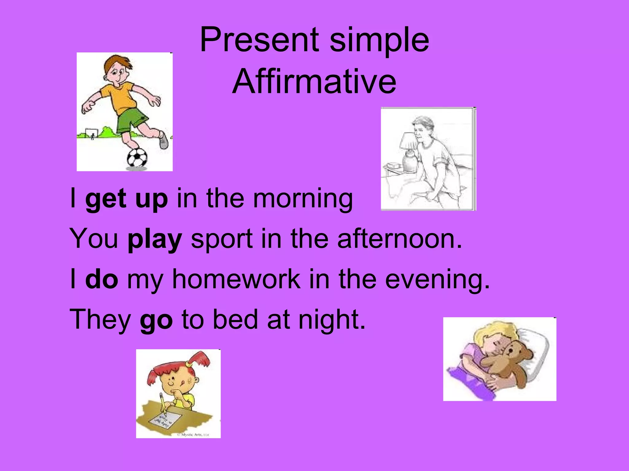 Present simple presentation ppt