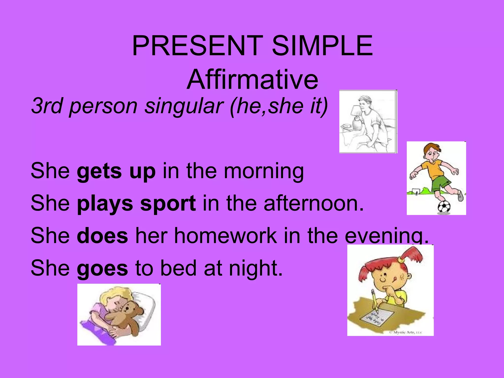 Present simple presentation ppt