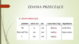 ZDANIA PRZECZĄCE

 