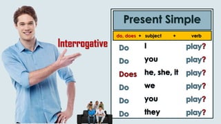 Ten Does Present simple : English Language | PDF