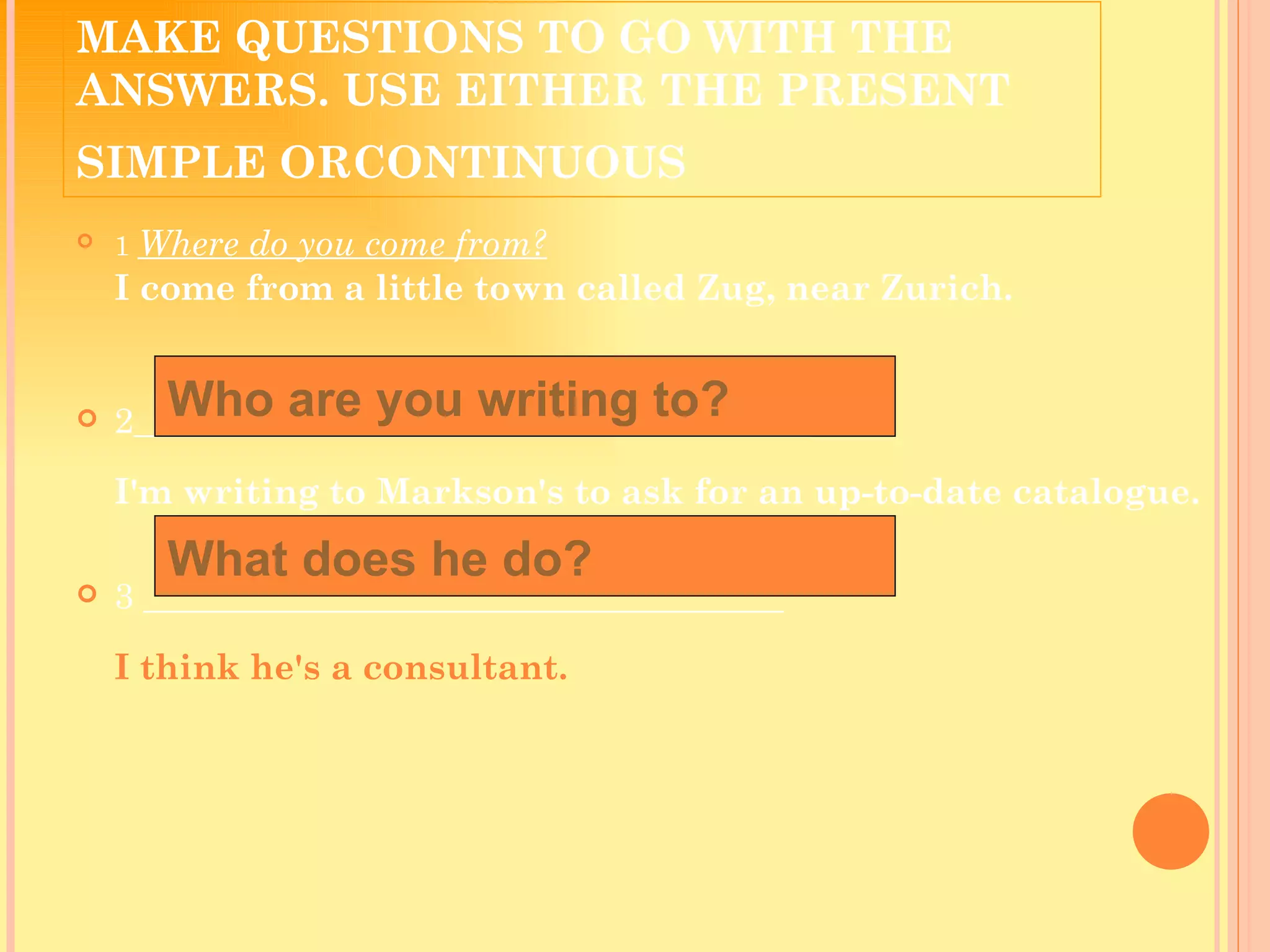 Present simple vs present continuous | PPT