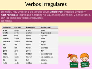 Verbos Irregulares
 