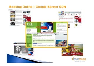 Booking Online – Google Banner GDN
 
