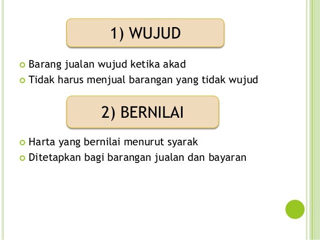 Bab 5 Akad Rukun Dan Syarat Jual Beli