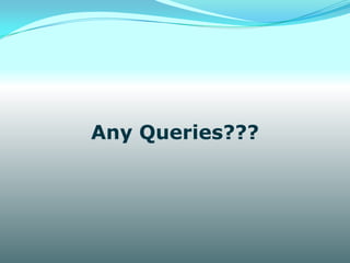 Any Queries???
 