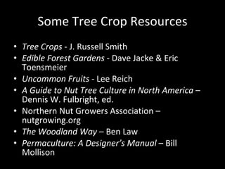 Tree Crops & Agroforestry - Young Farmers 09 | PPT