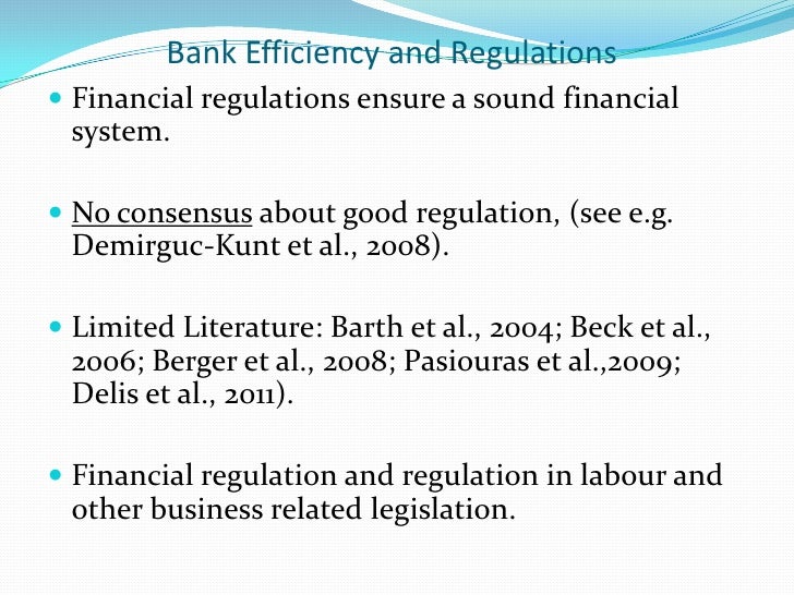 PPT Banking and Regulations