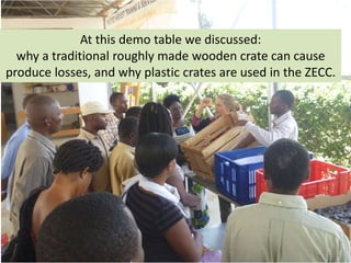 Zecc Storage Zero Energy Cool Chamber Training in Tanzania | PDF