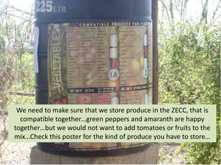 Zecc Storage Zero Energy Cool Chamber Training in Tanzania | PDF